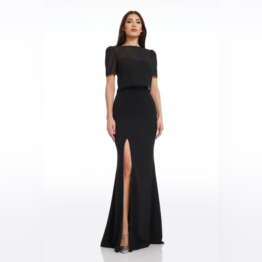 COPY - NWT Amanda Gown DRESS THE POPULATION Sz small